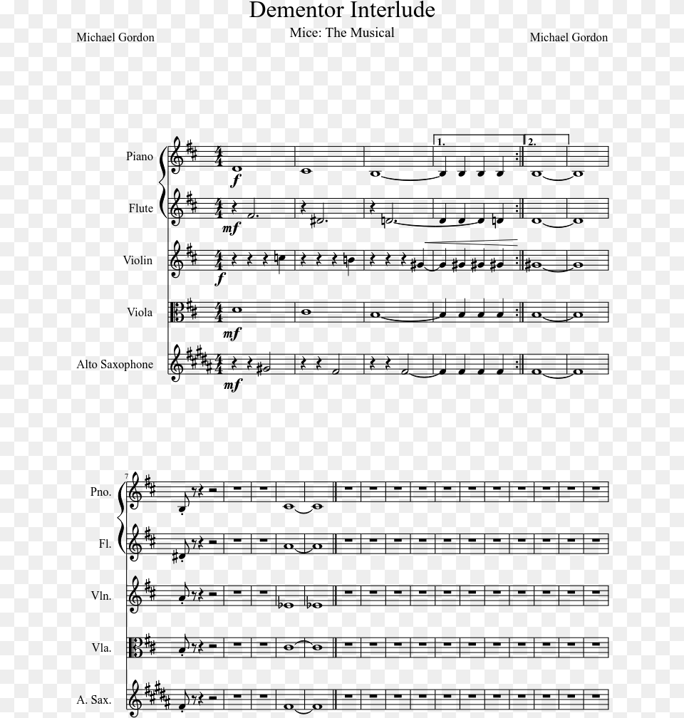 Sheet Music, Gray Free Png