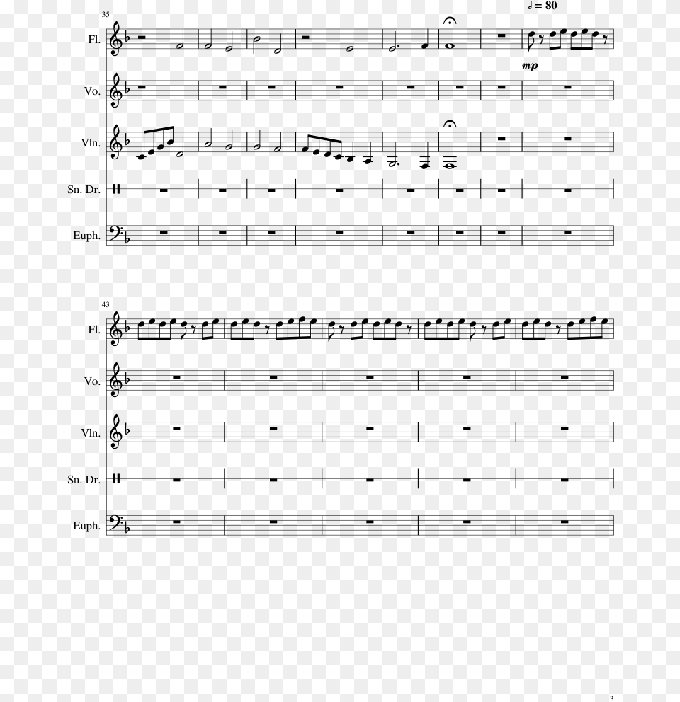 Sheet Music, Gray Png