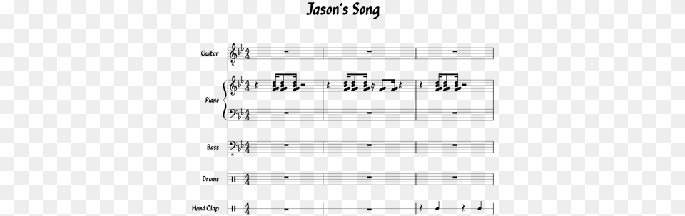 Sheet Music, Gray Png