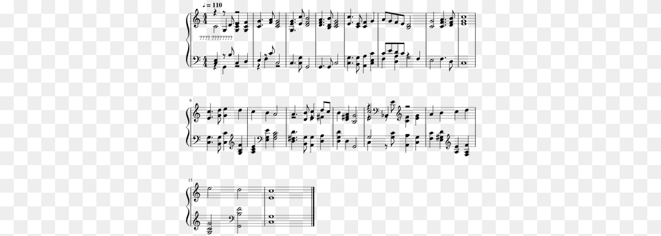 Sheet Music, Gray Free Png