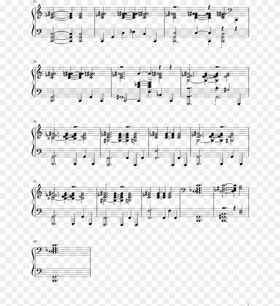 Sheet Music, Gray Free Png