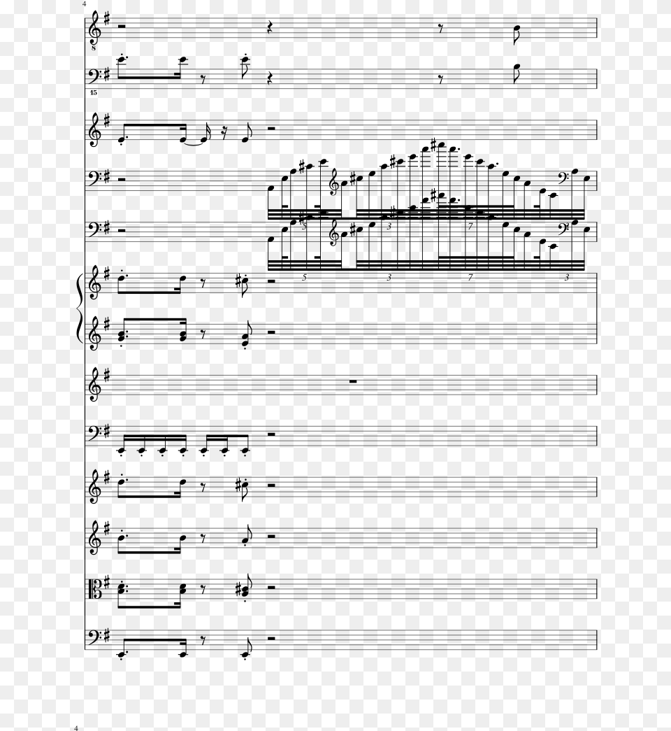 Sheet Music, Gray Free Png Download