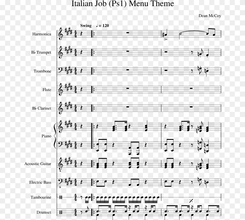 Sheet Music, Gray Free Png Download