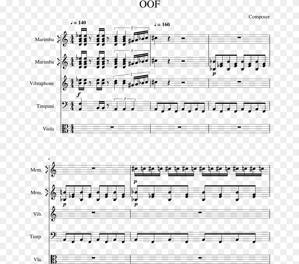 Sheet Music, Gray Free Png