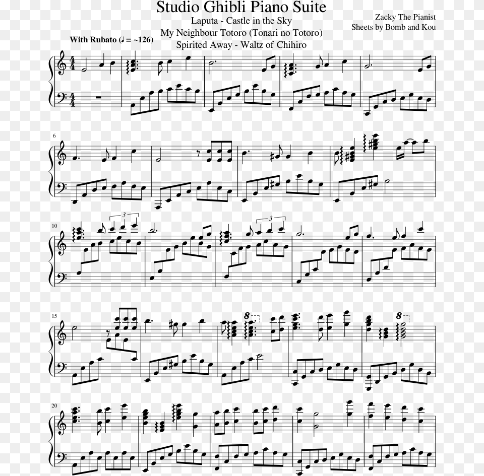 Sheet Music Bill Evans You Must Believe In Spring Pdf, Gray Png Image