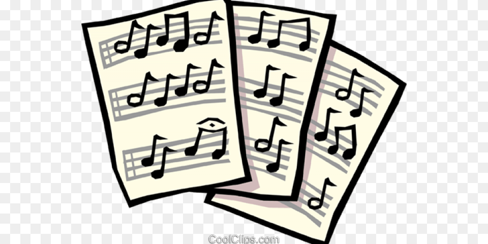 Sheet Music Clipart High Resolution, Text, Handwriting Png Image