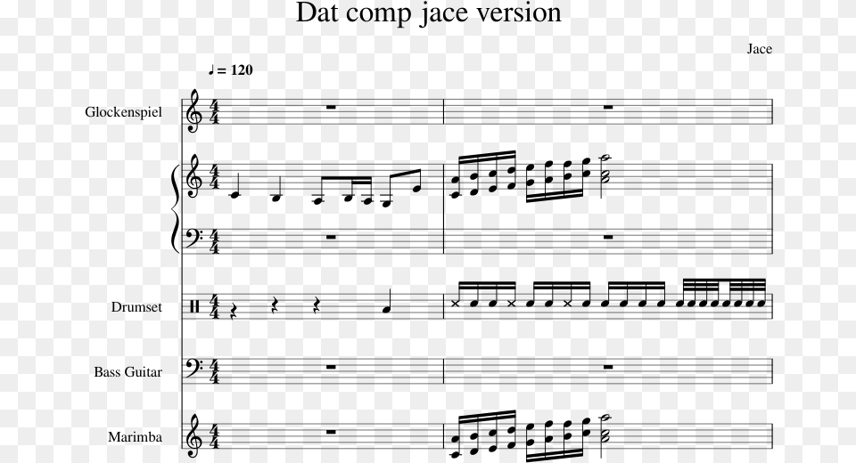 Sheet Music For Il Vento D Oro, Gray Png Image