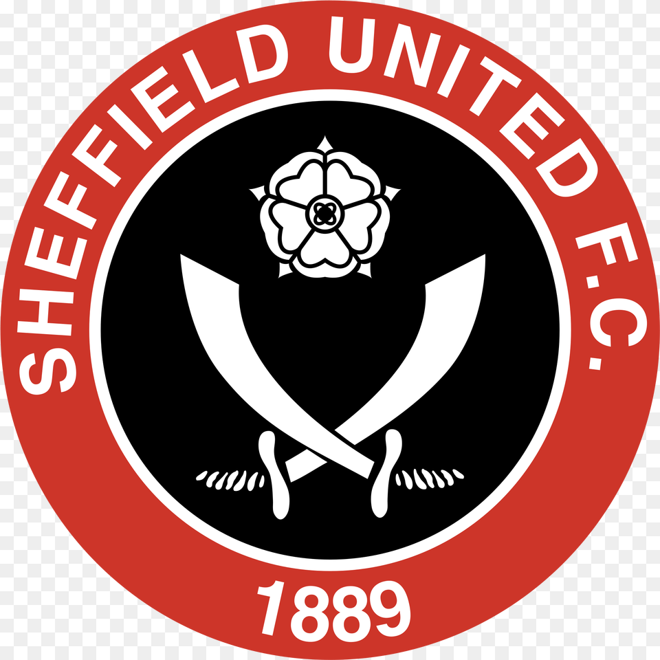 Sheffield United Fc Logo Logo Sheffield United, Emblem, Symbol, Disk Free Png