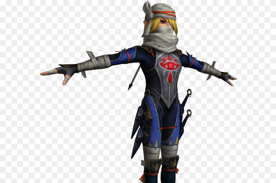 Sheik Hyrule Warriors Model, Person, Face, Head Free Png Download