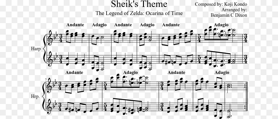 Sheik S Theme Within Temptation Mother Earth Sheet Music, Gray Free Png