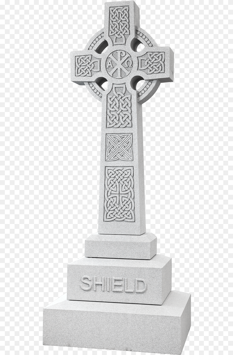 Sheild Elaine Cross Cross Headstone, Symbol, Tomb, Gravestone Free Png