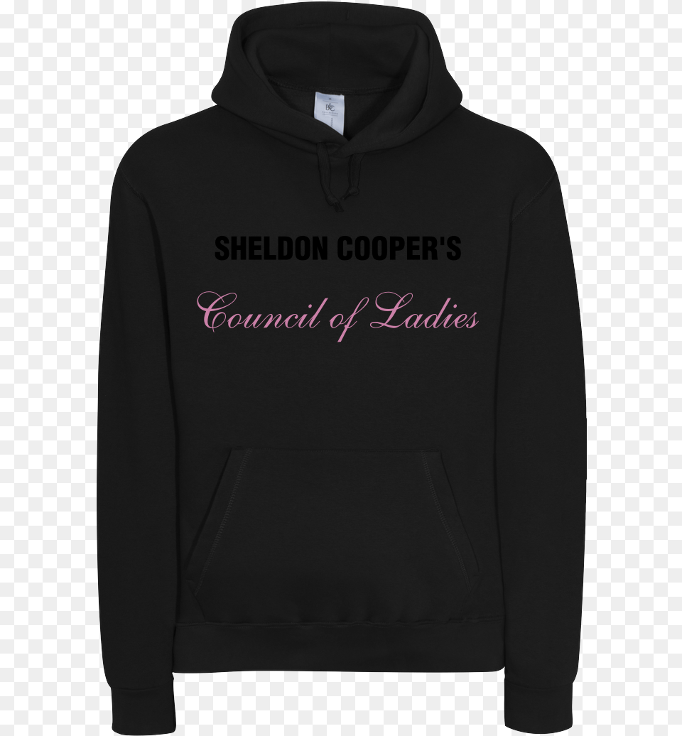 Sheldon Cooper39s Council Of Ladies Sweatshirt Bampc Hooded, Clothing, Hood, Hoodie, Knitwear Free Png Download