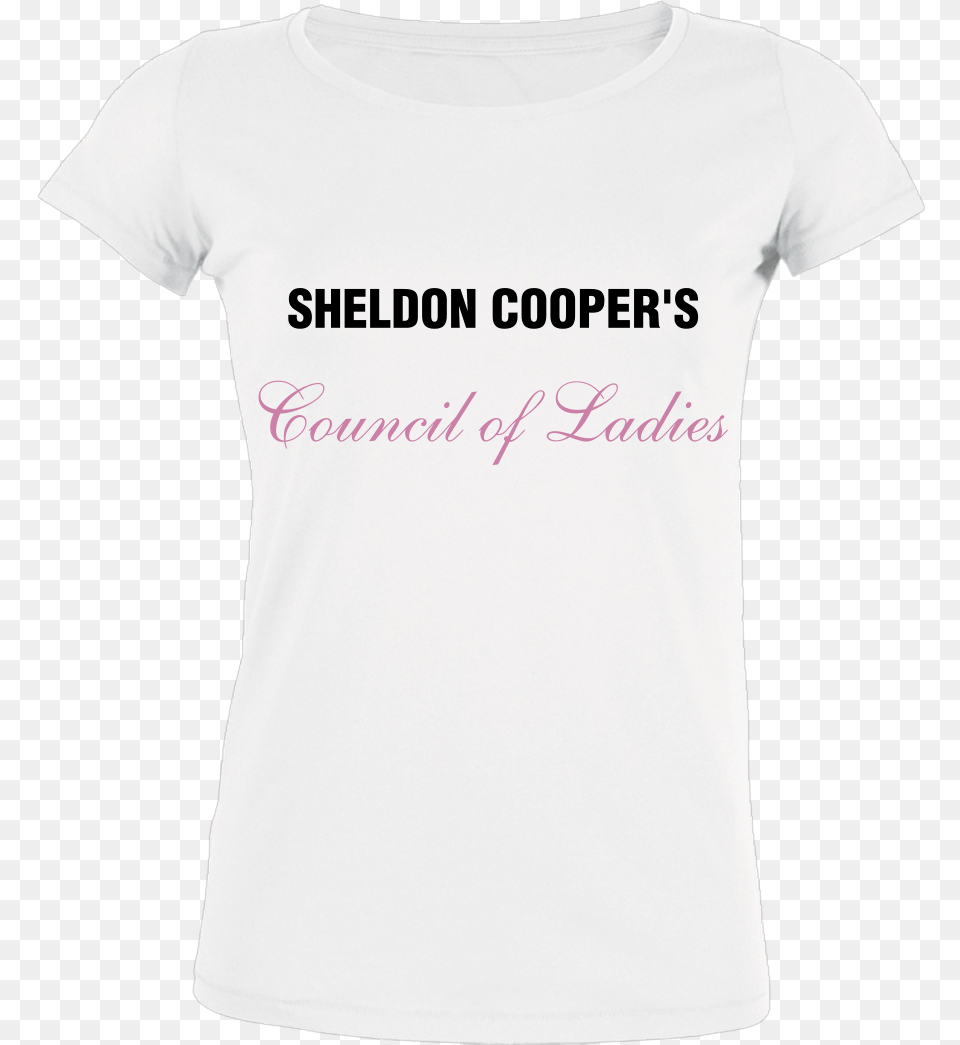 Sheldon Cooper39s Council Of Ladies T Shirt Stella Loves Wings For Life T Shirt, Clothing, T-shirt Free Png
