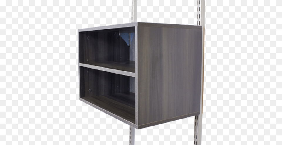 Shelf Closet Cabinet 2 Shelf Closet Cabinet Graphite, Wood, Sideboard, Plywood, Furniture Png Image