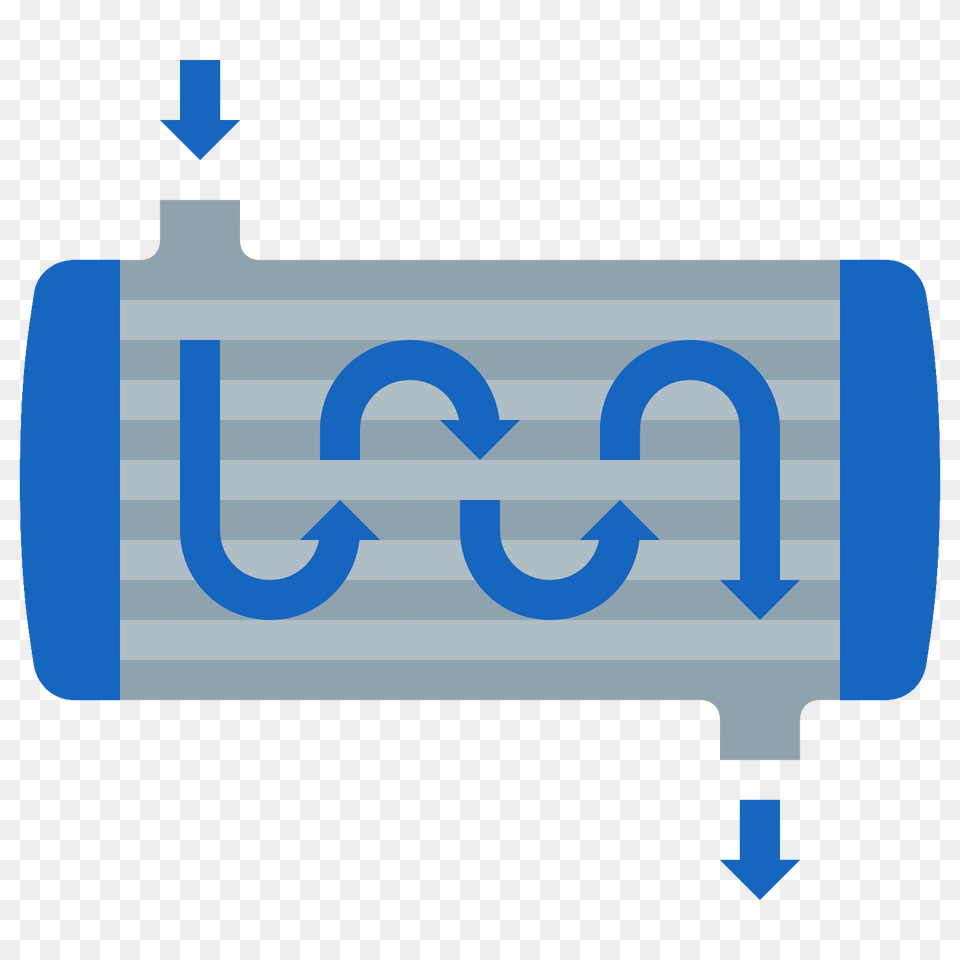 Shell And Tube Heat Exchanger Icon, Gas Pump, Machine, Pump, Text Png Image