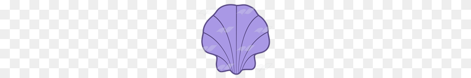 Shell Clipart Purple Shell, Clothing, Flower, Hardhat, Helmet Png Image
