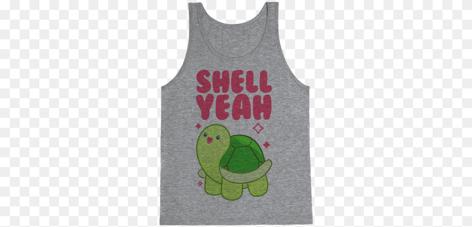 Shell Yeah Cute Turtle Tank Top Cute Turtle, Clothing, Tank Top Free Transparent Png