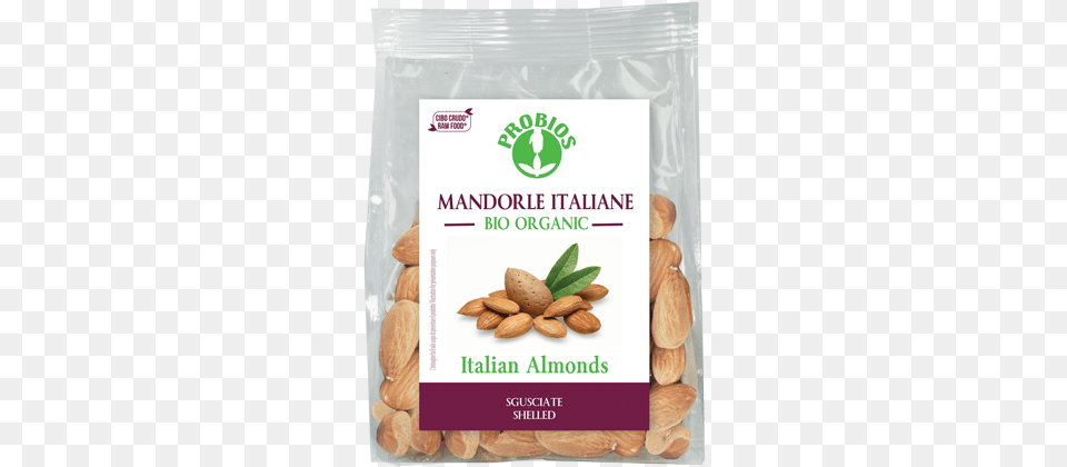Shelled Almonds Probios, Almond, Food, Grain, Produce Free Png