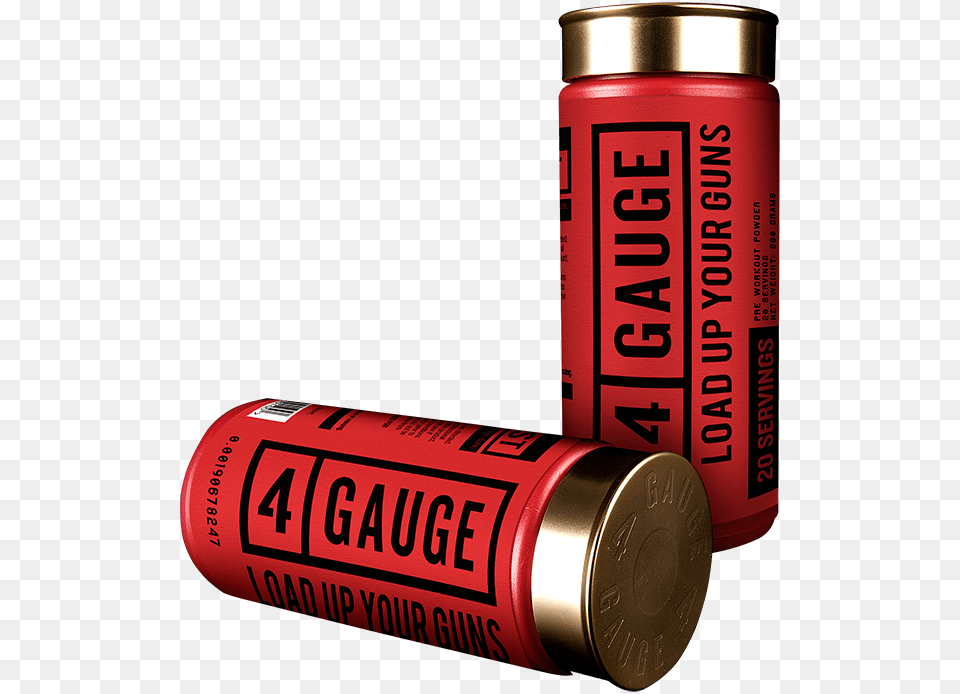 Shells 4 Gauge Pre Workout, Weapon, Dynamite, Can, Tin Free Png Download