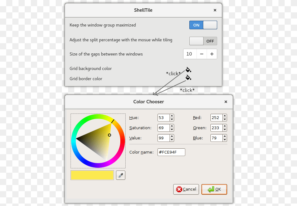 Shelltile Mockup Color Chooser, Text, Page Png Image