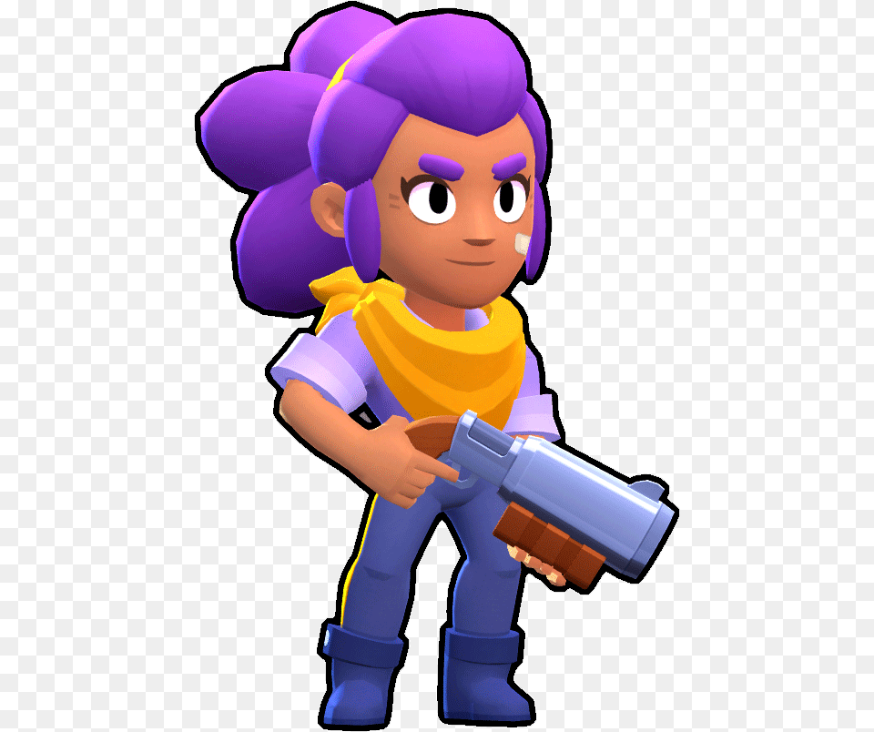 Shelly From Brawl Stars, Baby, Person, Purple, Cleaning Png