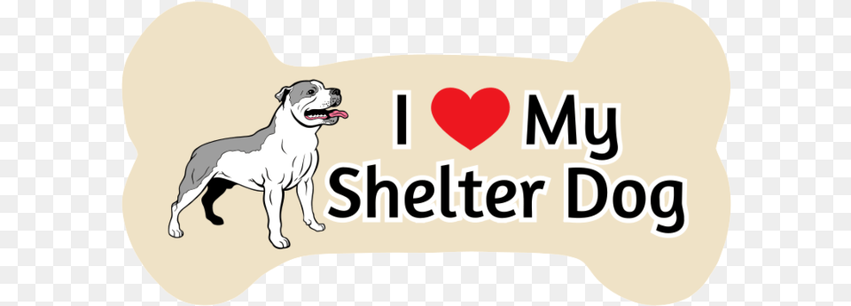Shelter Dog Car Bone Magnet Big, Animal, Canine, Mammal Png