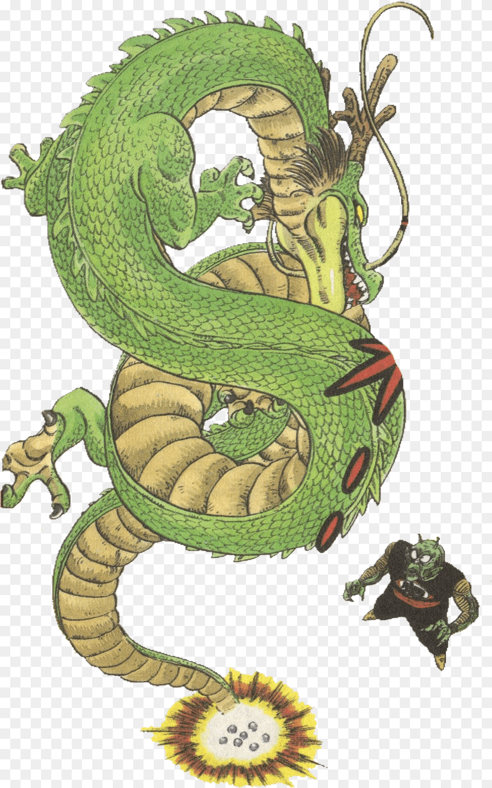 Shenron Sticker By Heatenk Illustration, Dragon, Animal, Reptile, Snake Png