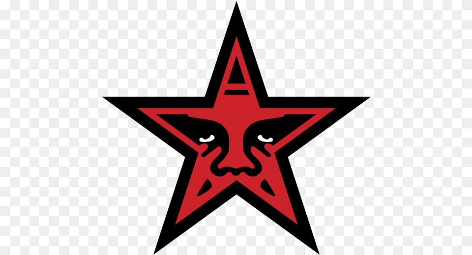 Shepard Fairey Obey Star, Star Symbol, Symbol Free Transparent Png