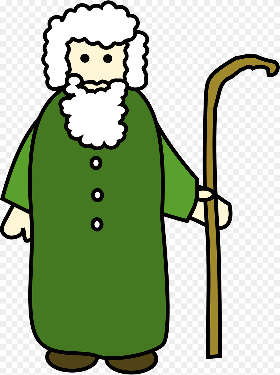 Shepherd Clipart, Stick, Baby, Cane, Person Free Png Download
