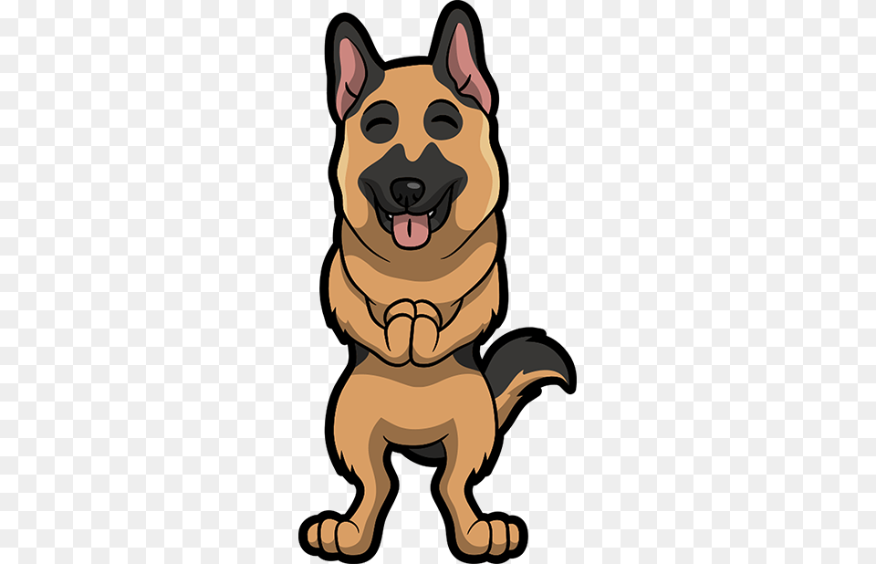 Shepherdmoji, Animal, Canine, Dog, German Shepherd Free Transparent Png
