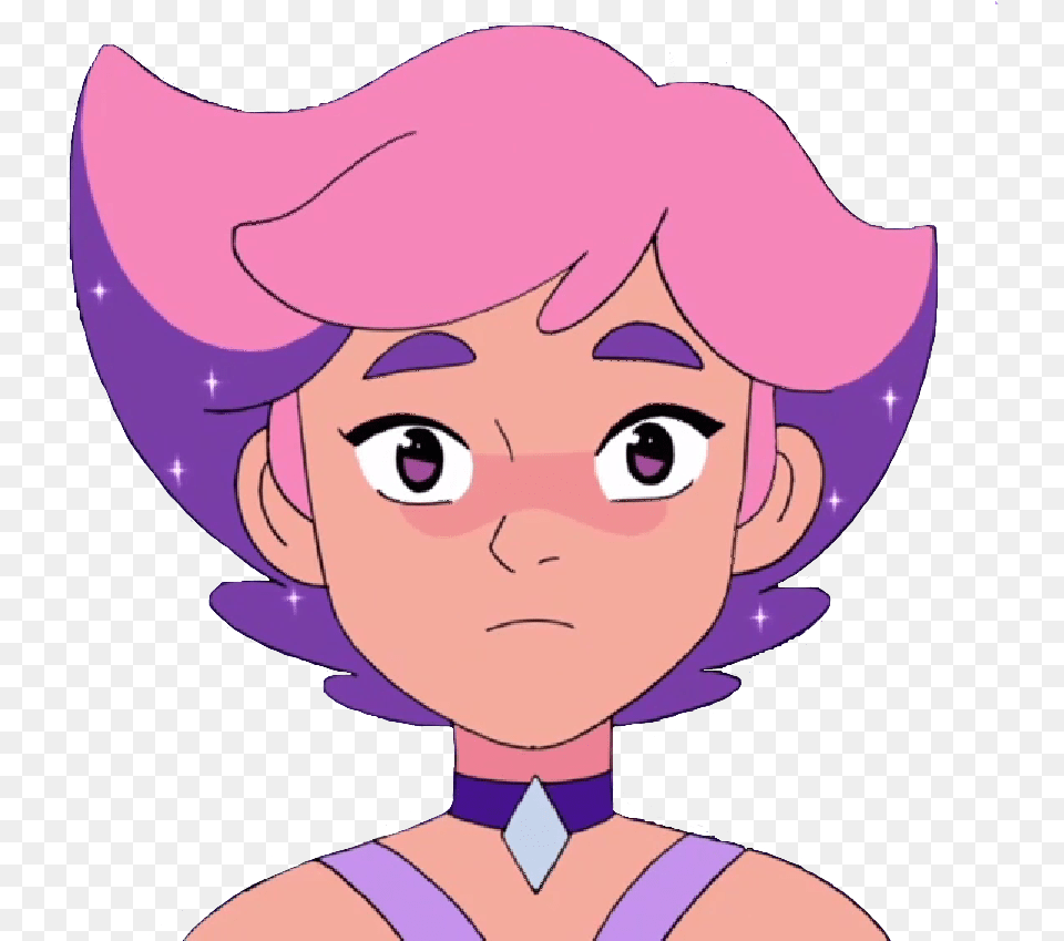 Shera Spop Glimmer Spopglimmer Glimmer She Ra Face, Baby, Person, Head, Comics Free Png Download