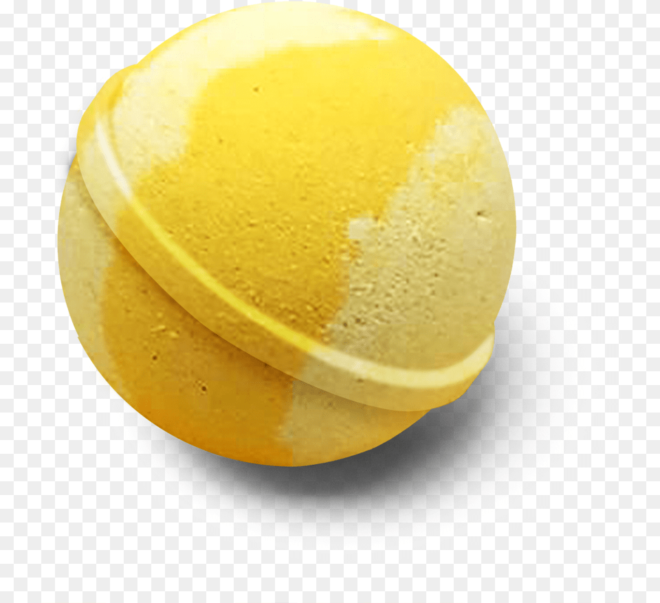 Sherbet Lemon Bath Bomb Lemon Bath Bomb, Ball, Sphere, Sport, Tennis Png Image