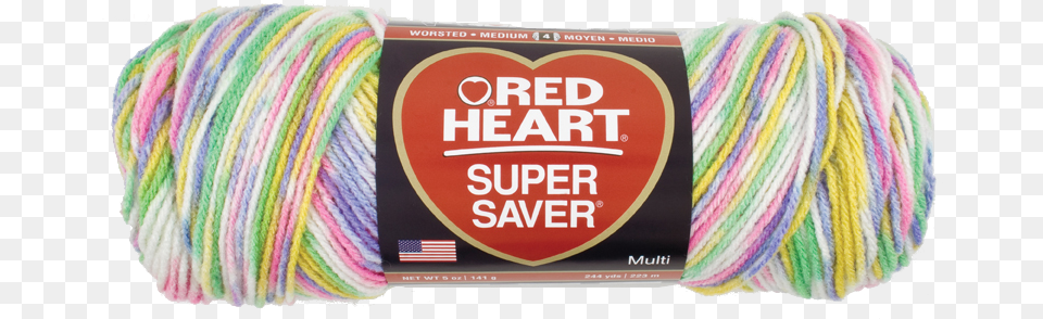 Sherbet Print Super Saver Economy Yarn Red Heart Super Saver Yarn, Wool Free Png