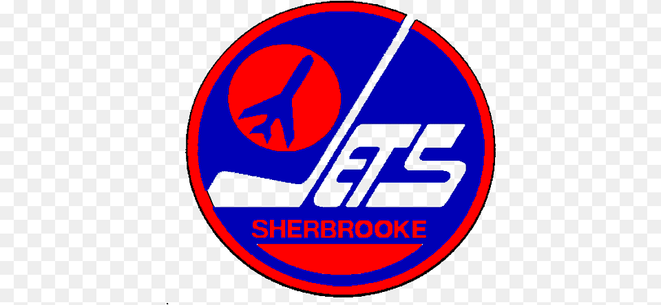 Sherbrooke Jets Winnipeg Jets Logo 1980s, Symbol, Disk Free Png Download