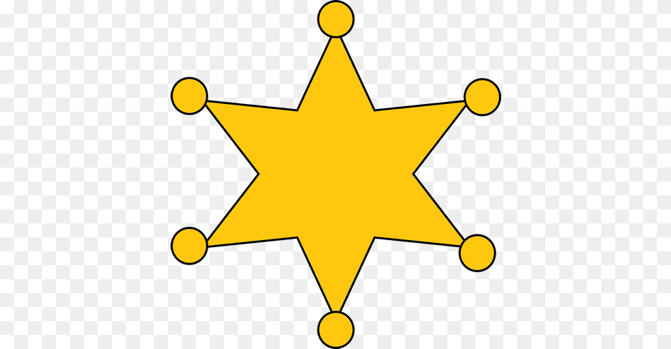 Sheriff, Star Symbol, Symbol, Device, Grass Free Png Download