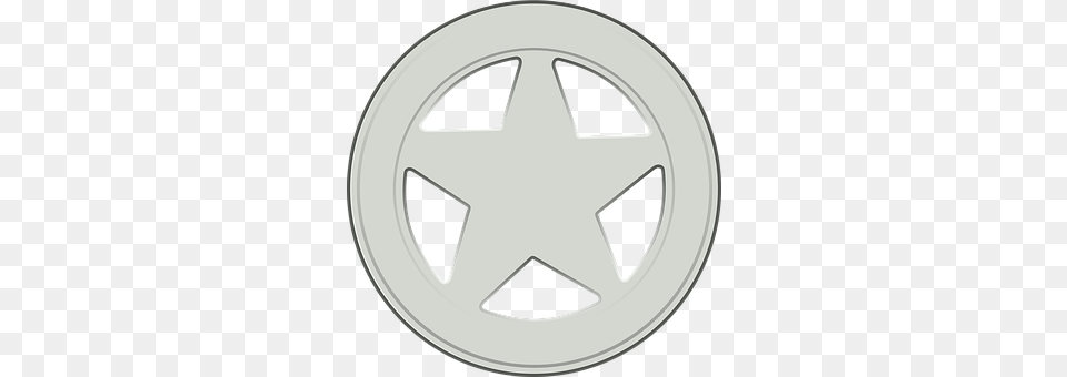 Sheriff Star Symbol, Symbol, Disk Png