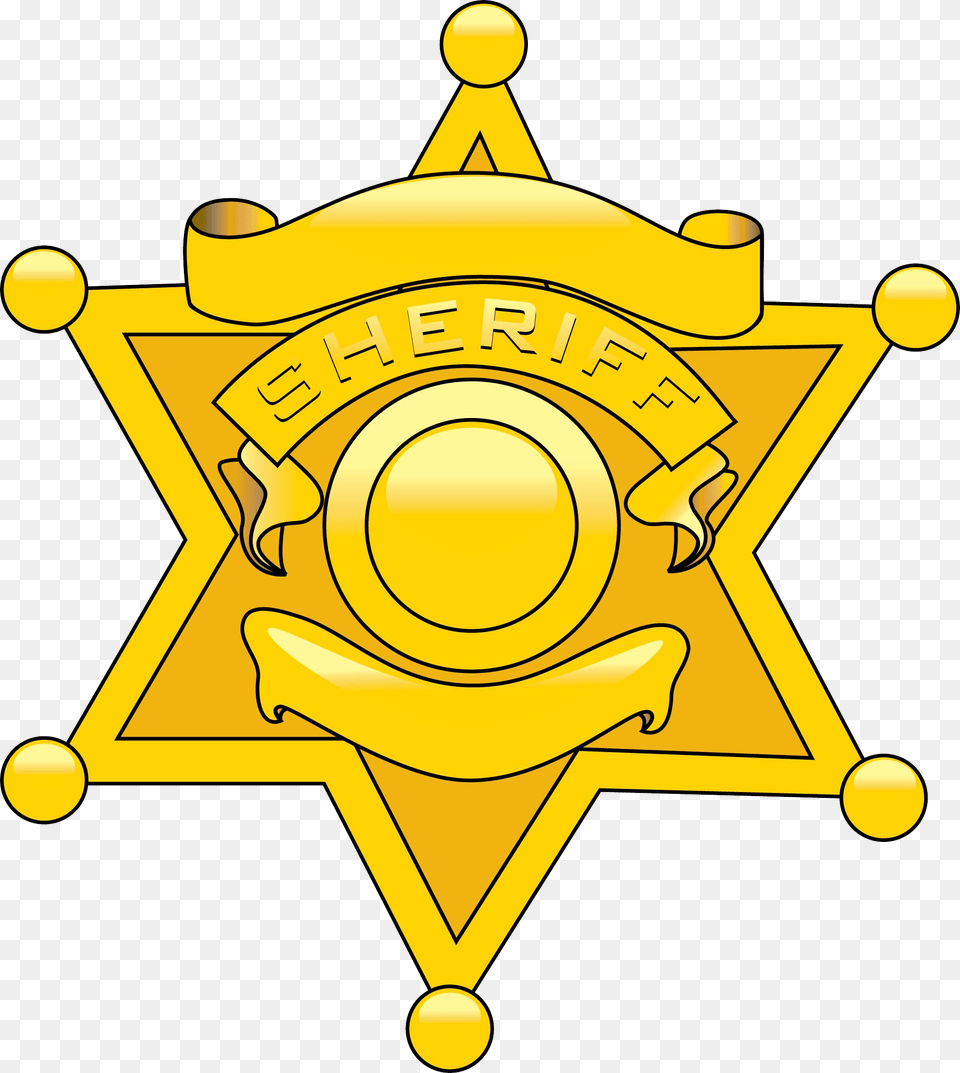 Sheriff, Badge, Logo, Symbol, Device Free Png Download