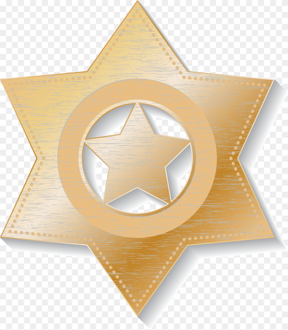 Sheriff Badge Clipart, Logo, Symbol, Star Symbol Free Png