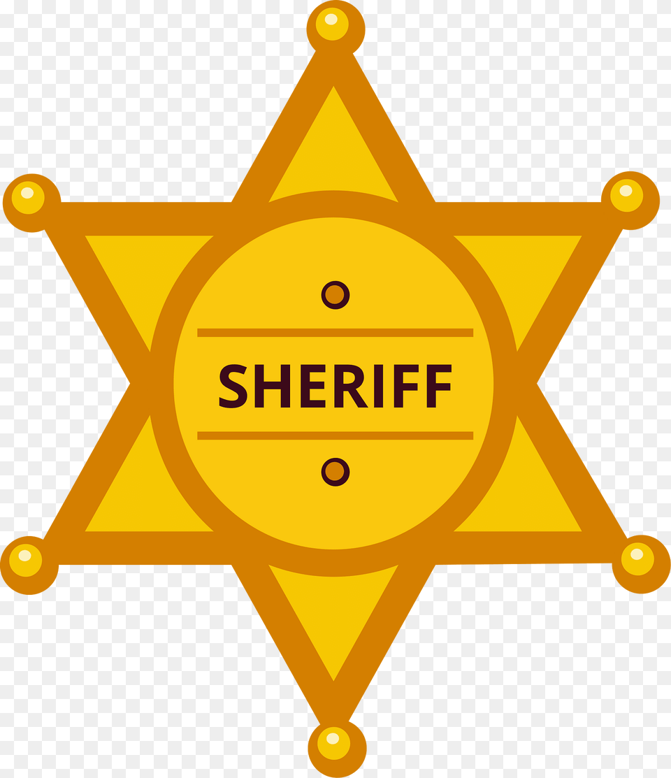 Sheriff Badge Clipart, Logo, Symbol, Cross Free Png
