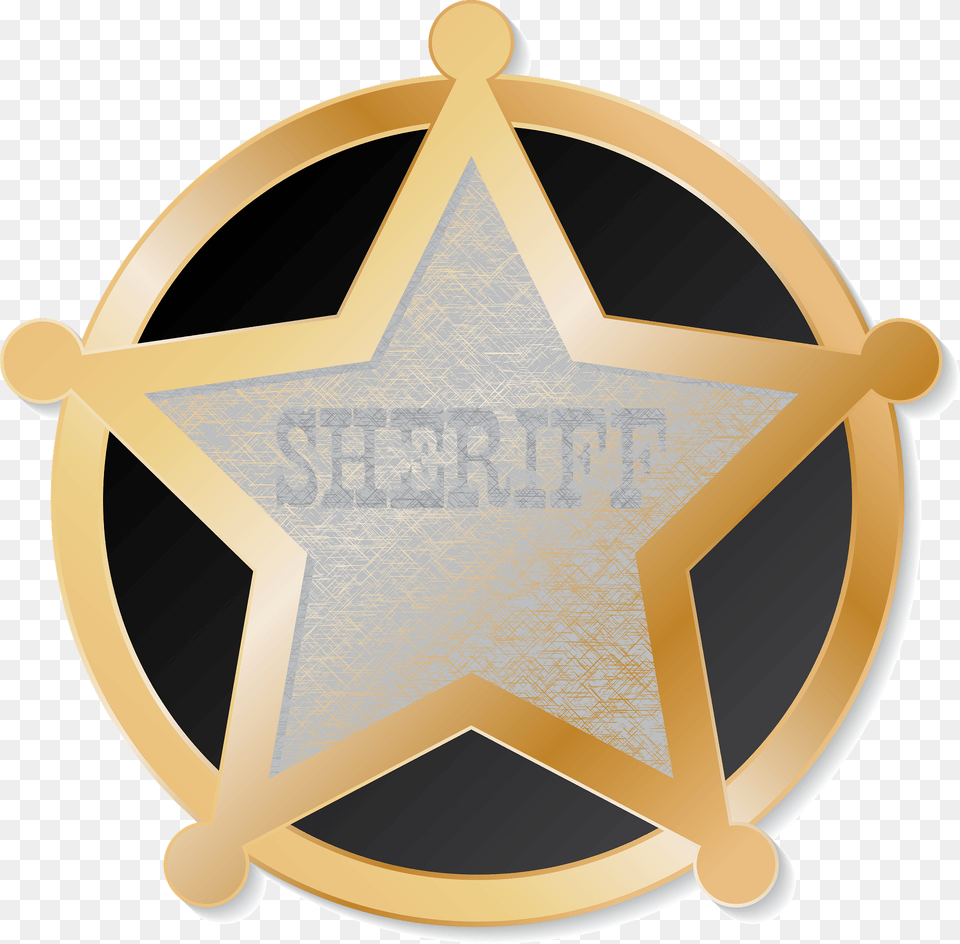 Sheriff Badge Clipart, Logo, Symbol, Cross Free Transparent Png