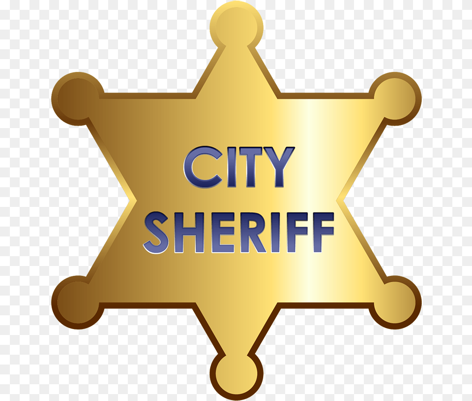 Sheriff Badge Format Clipart Badges For Kids Star, Logo, Symbol, Cross Free Png Download