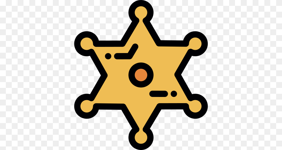 Sheriff Badge Icon, Logo, Symbol, Lighting, Star Symbol Png