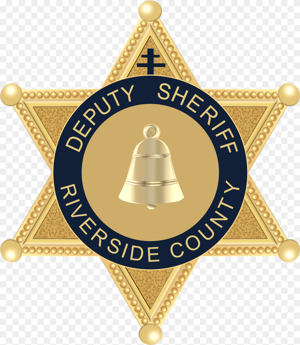 Sheriff Badge Riverside County Sheriff Badge, Logo, Symbol, Cross Free Png