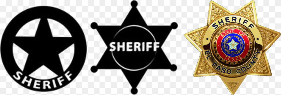 Sheriff Badge Vector, Logo, Symbol, Machine, Wheel Free Png