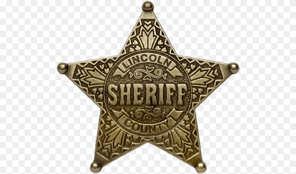 Sheriff Badge Wild West Sheriff Star, Logo, Symbol, Axe, Device Png Image