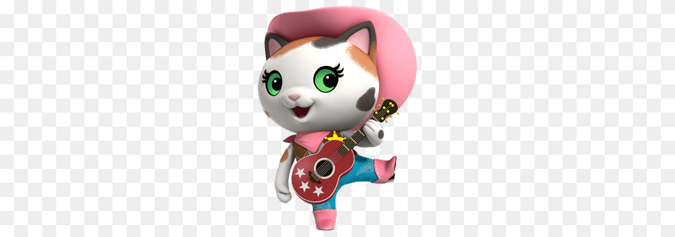 Sheriff Callie With Her Guitar, Plush, Toy, Musical Instrument, Baby Free Png Download