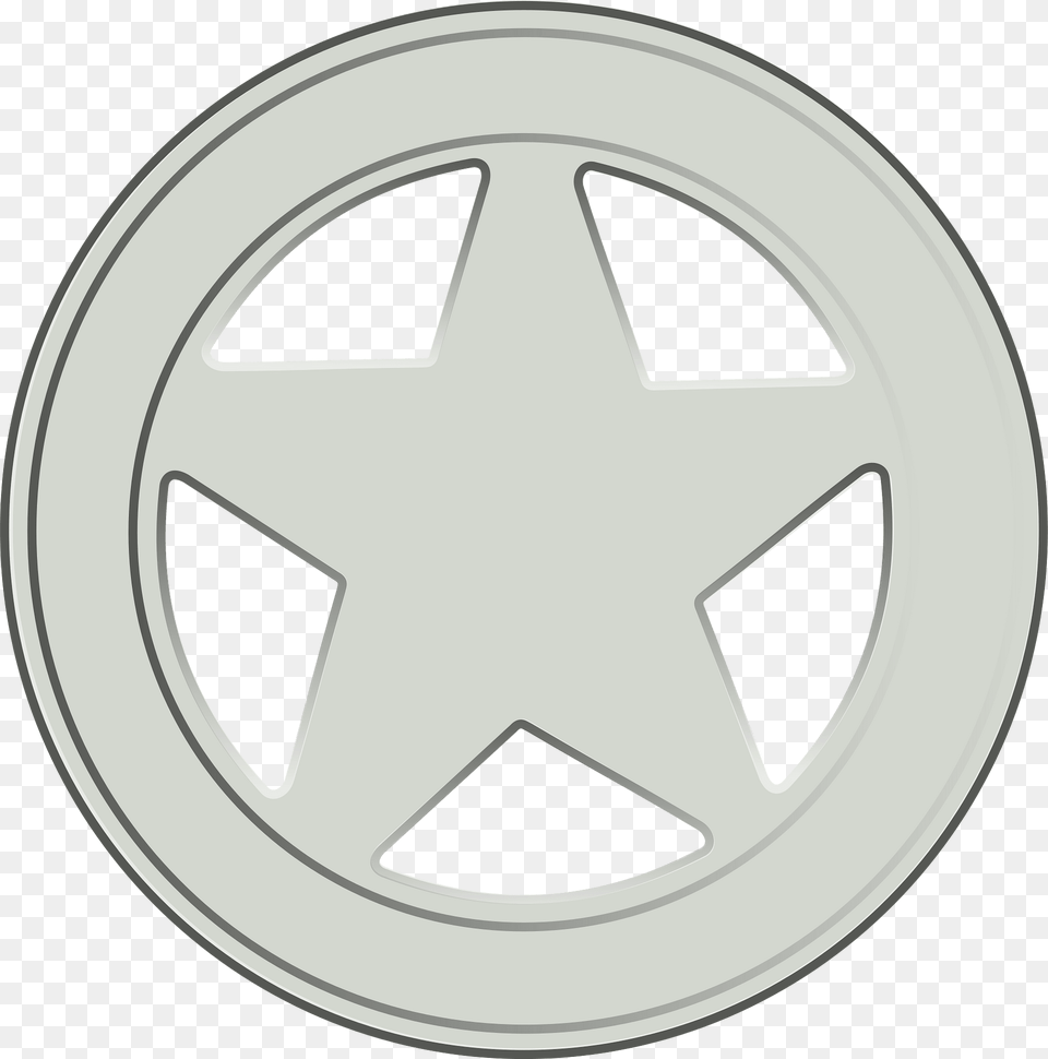 Sheriff Clipart, Symbol, Star Symbol, Disk Free Transparent Png