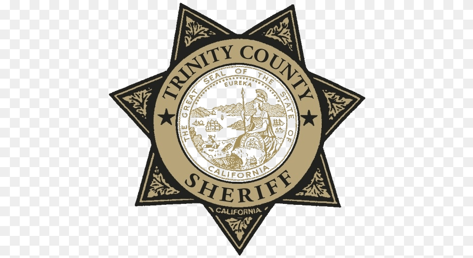 Sheriff Department Trinity County, Badge, Logo, Symbol, Animal Png Image