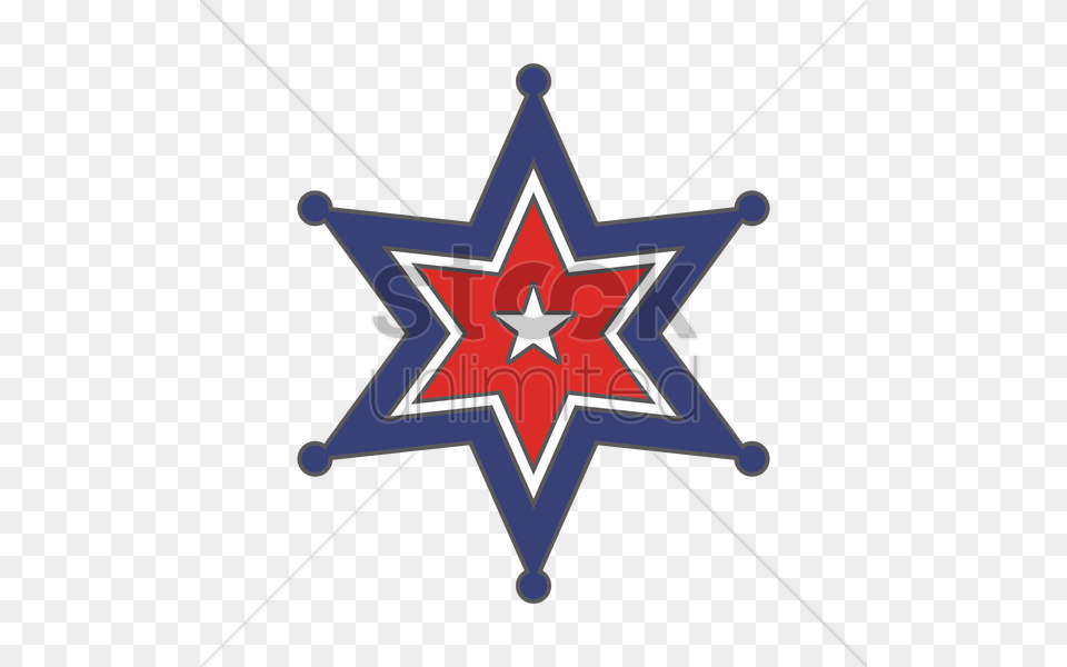 Sheriff Star Badge Vector, Star Symbol, Symbol Free Png