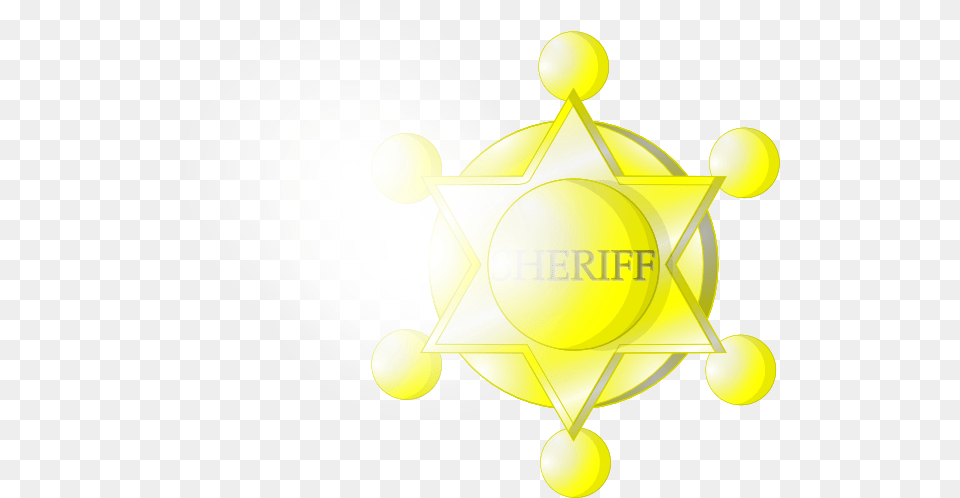 Sheriff Star Clip Art Vector, Badge, Symbol, Sphere, Logo Png Image